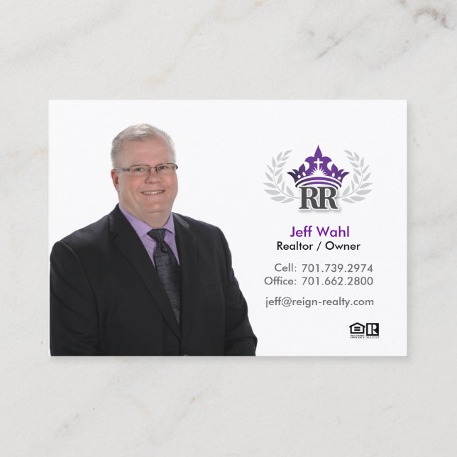 Tarjeta De Visita Jeff Wahl (Reverso)