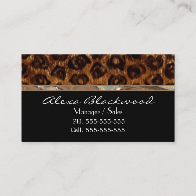 Tarjeta De Visita Jekyll Classic Unique Profesional (Anverso)