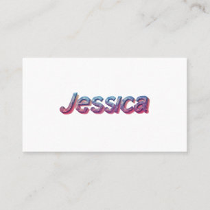 Tarjeta De Visita Jessica: Una obra maestra moderna
