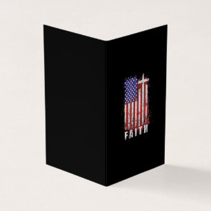 Tarjeta De Visita Jesús Amor  Fe cristiana patriótica Jesús USA