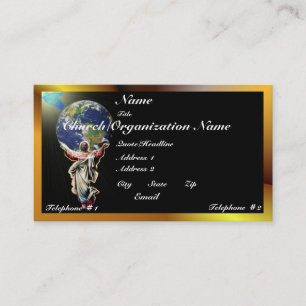 Tarjeta De Visita Jesús para el mundo