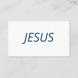 Tarjeta De Visita Jesus Prayer Standard, 3.5" x 2.0" Business Card