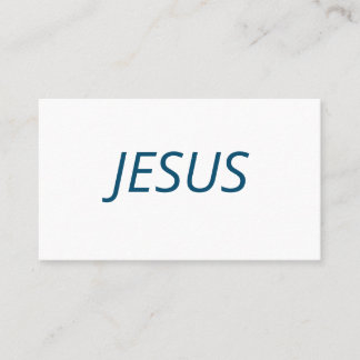 Tarjeta De Visita Jesus Prayer Standard, 3.5" x 2.0" Business Card