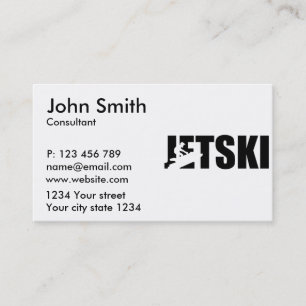 Tarjeta De Visita Jetski