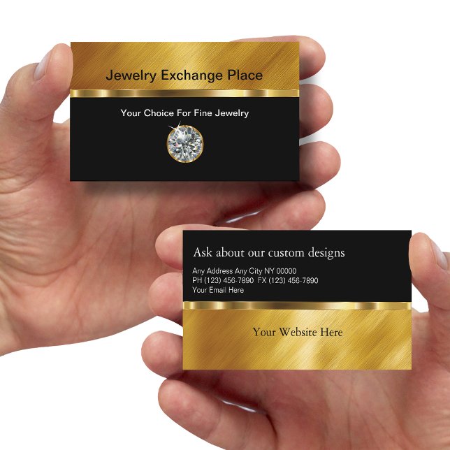 Tarjeta De Visita Jewelery Business Cards (Subido por el creador)