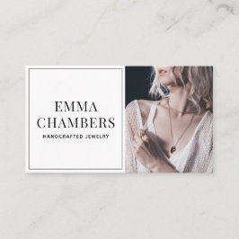 Tarjeta De Visita Jewelry Designer Business Card