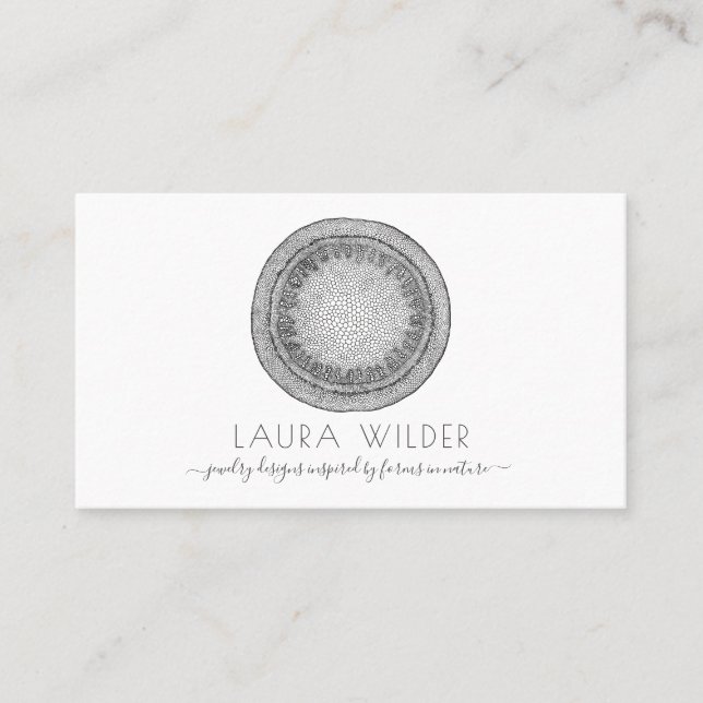 Tarjeta De Visita Jewelry Designer Business Card (Anverso)