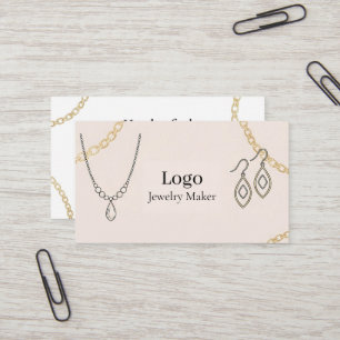Tarjeta De Visita Jewelry Maker Business Card