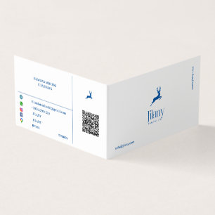 Tarjeta De Visita JILANY FOLDED Business Card