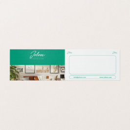TARJETA DE VISITA JOLOOS FOLDED EMPRESARIAL