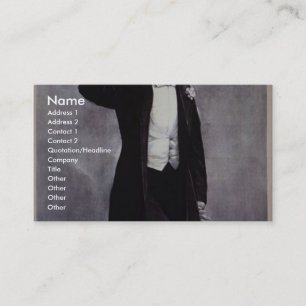 Tarjeta De Visita Joseph Hart Vaudeville, "Henry French", tracción 