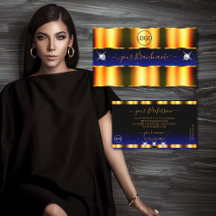 Joyas de chispa azul Naranja de lujo con logotipo