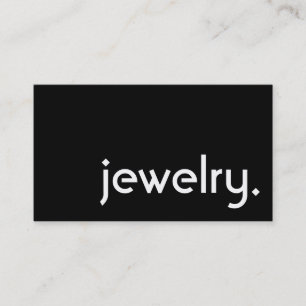 Tarjeta De Visita joyería