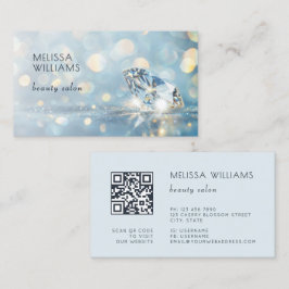 Tarjeta De Visita Joyería de Diamantes de Lujo