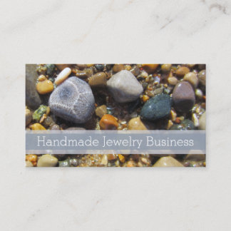 Tarjeta De Visita Joyería Petoskey Stone Beach