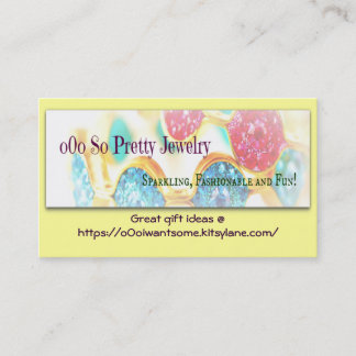 Tarjeta De Visita joyería tan bonita de o0o - ILoveMyKnitsNCrafts