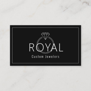 Tarjeta De Visita Joyerías personalizadas, Reparación de joyas, Tien