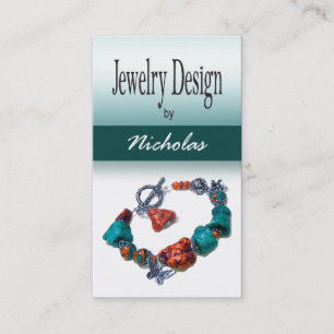 Tarjeta De Visita Joyero del personalizado del diseñador de la