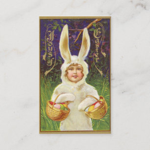 Tarjeta De Visita Joys of Easter Bunny Greeting
