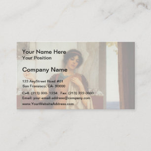Tarjeta De Visita Juan Godward- una puntada a tiempo (pensamientos