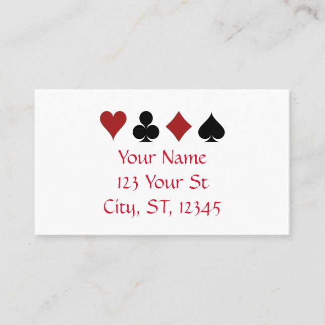 Tarjeta De Visita Juego de cartas con Thunder_Cove (Anverso)