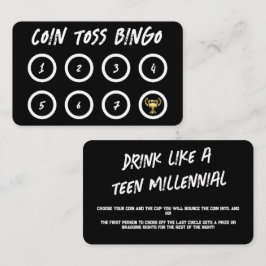 Tarjeta De Visita Juegos De Bebida Para Fiestas