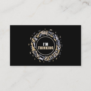 Tarjeta De Visita Jugador de ajedrez Nerd Chess Lover Gift