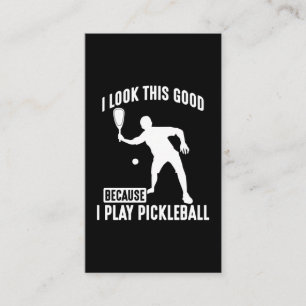 Tarjeta De Visita Jugador de baloncesto Dink Look Good Pickleball