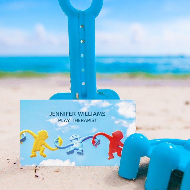 Tarjeta De Visita Jugar al psicólogo infantil Terapista Juguetes Blu (Subido por el creador)