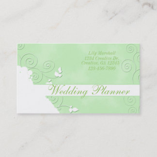 Tarjeta de visita juguetona de los remolinos