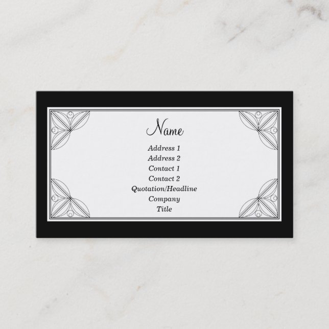 Tarjeta De Visita Juliet (Anverso)