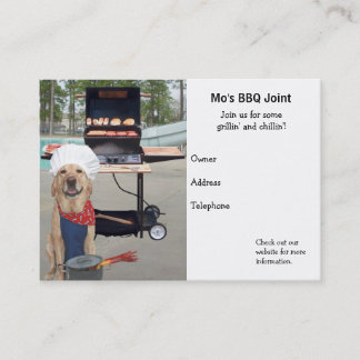Tarjeta De Visita Junta del Bbq