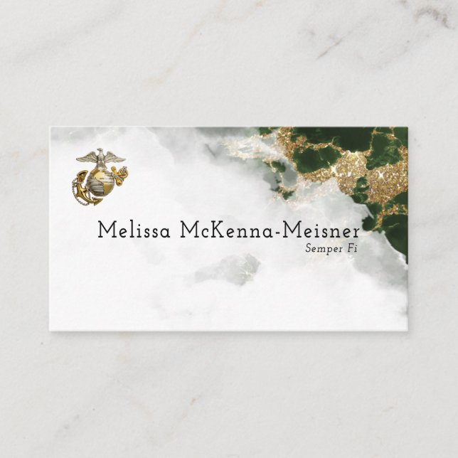 Tarjeta De Visita JUST as Sample 4 Melissa Business Card (Anverso)