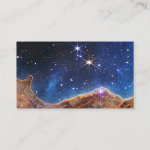 Tarjeta De Visita JWST James Webb Telescopio Espacial Acantilados Có