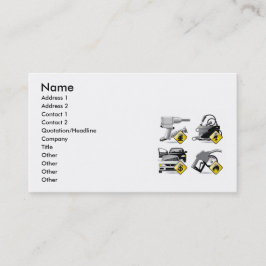 Tarjeta De Visita jy1, Nombre, Dirección 1, Dirección 2, Contacto 1,