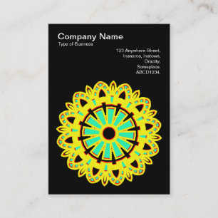 Tarjeta De Visita Kaleidoscópico 110714(10)