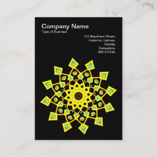 Tarjeta De Visita Kaleidoscópico 110714(13)