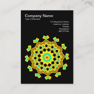 Tarjeta De Visita Kaleidoscópico 110714(2)