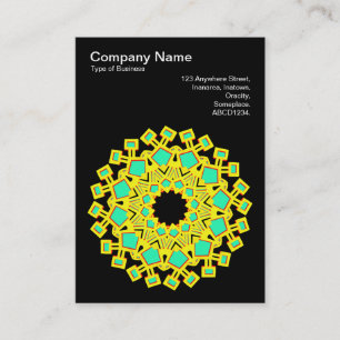 Tarjeta De Visita Kaleidoscópico 110714(6)