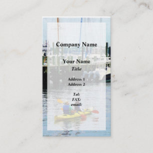 Tarjeta De Visita Kayak Bristol RI