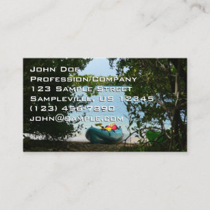 Tarjeta De Visita Kayak en St. Thomas Islas Vírgenes Estadounidenses