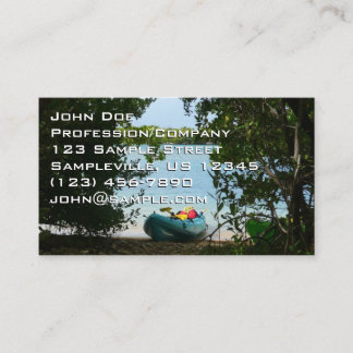 Tarjeta De Visita Kayak en St. Thomas Islas Vírgenes Estadounidenses