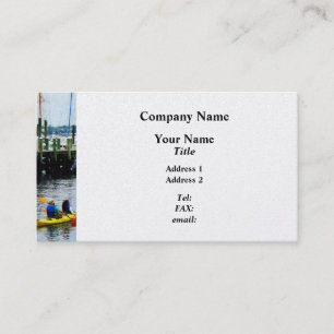 Tarjeta De Visita Kayaking en Newport, RI - Platino
