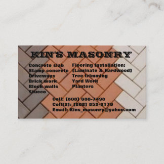 Tarjeta De Visita Kin's_masonry