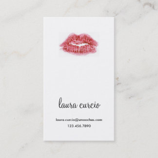 Tarjeta De Visita Kissy hace frente