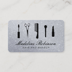 Tarjeta De Visita Kit de glamour con Purpurina elegante