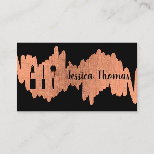 Tarjeta De Visita Kit de maquillaje (Anverso)