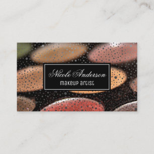 Tarjeta De Visita Kit de maquillaje   Espectros Purpurinas