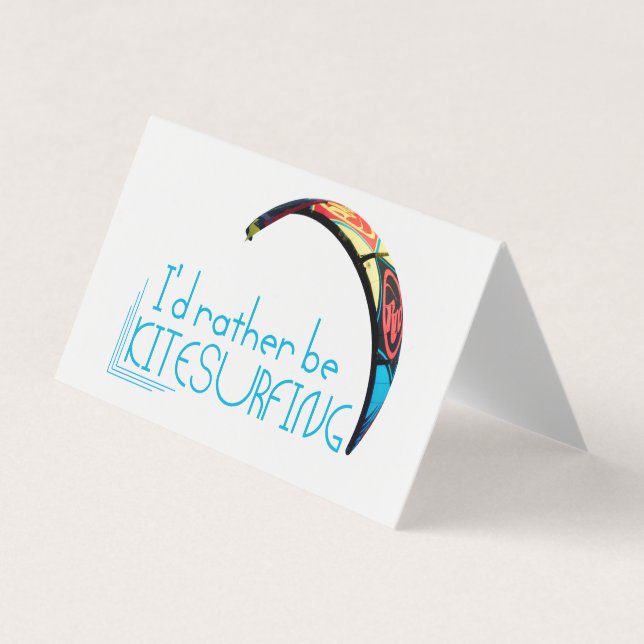 Tarjeta De Visita Kitesurf (Anverso)