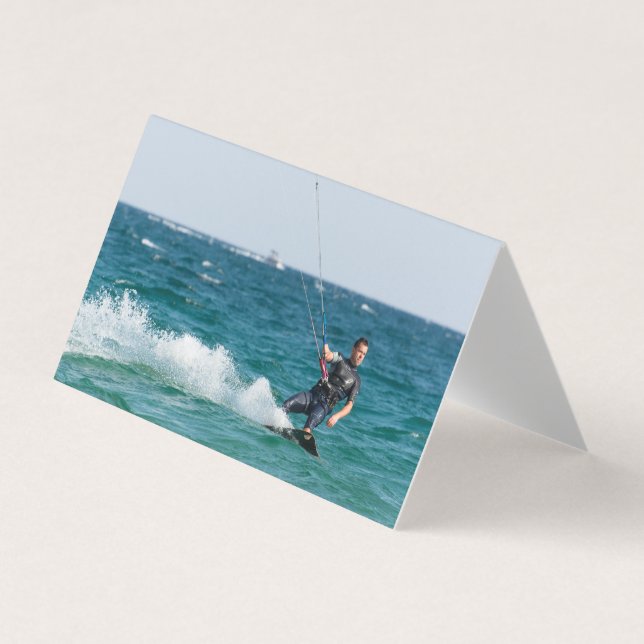 Tarjeta De Visita Kitesurf (Anverso)